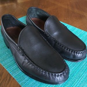 Allen Edmonds Black Loafer Slip Ons Size 9 3E D09